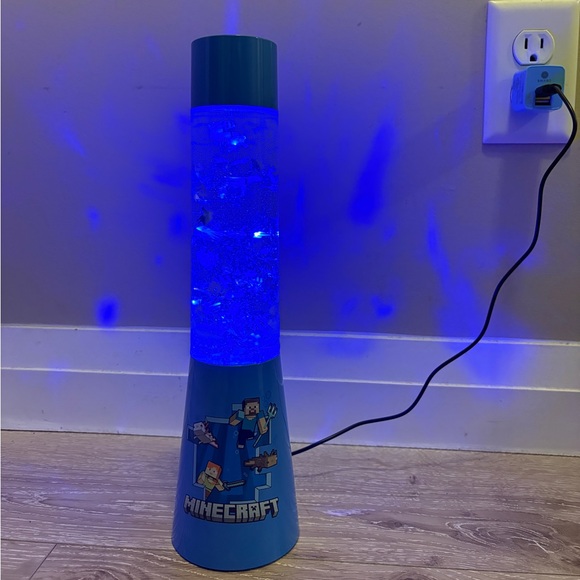 Other - Minecraft Blue Lava Lamp